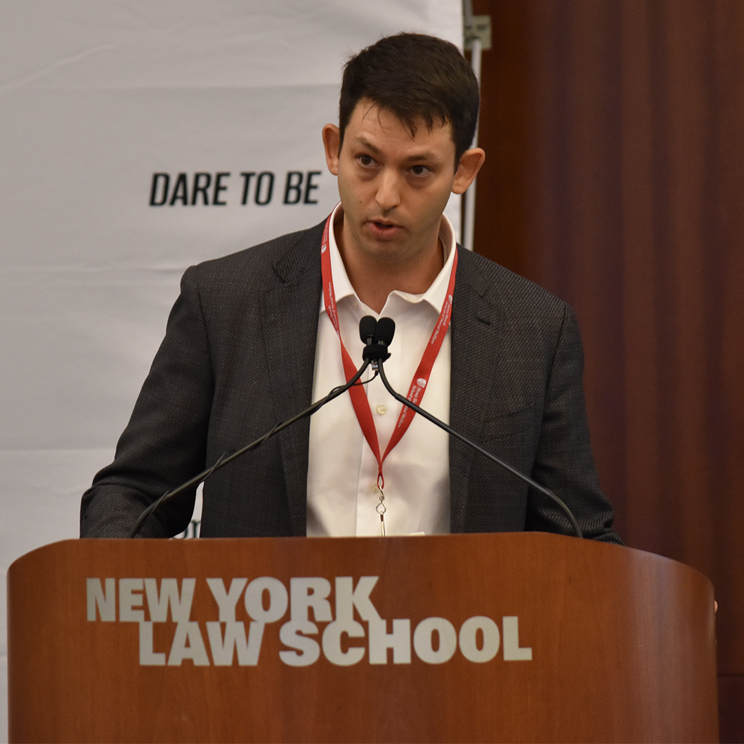 Zach Morris at the 2025 Disability Squeeze Symposium